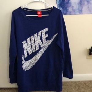 Scoop Neck Nike Tunic Sweatshirt